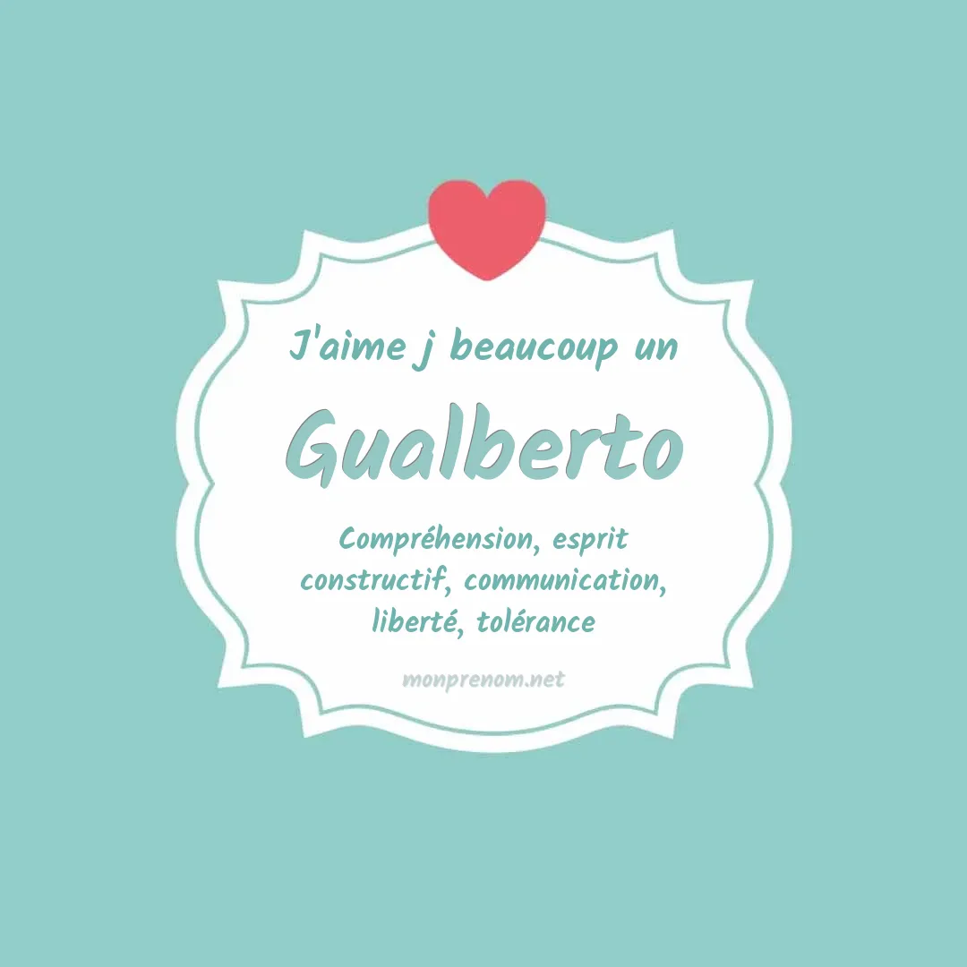 j'aime beaucoup Gualberto