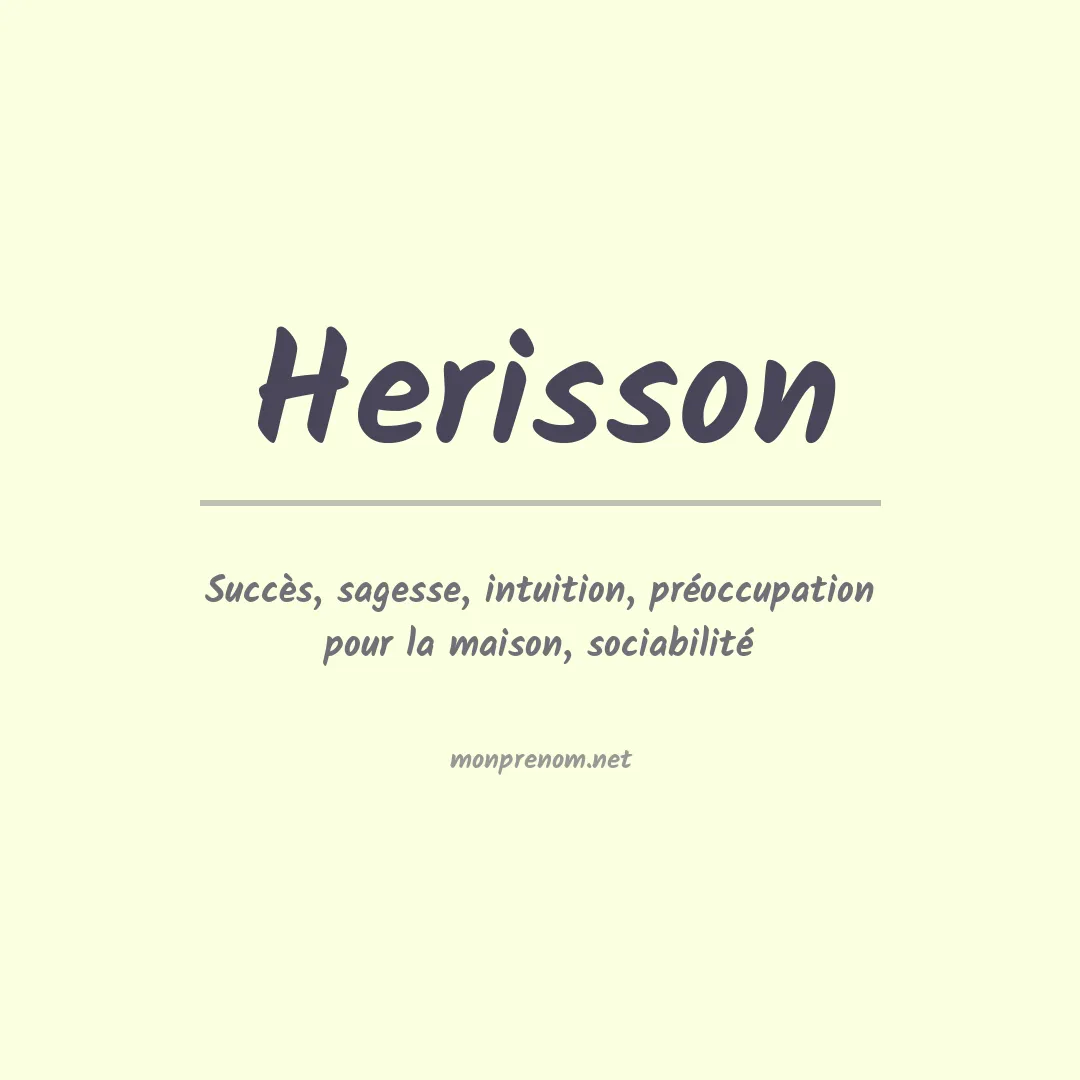 Signification du Prénom Herisson Signification du Prénom Herisson