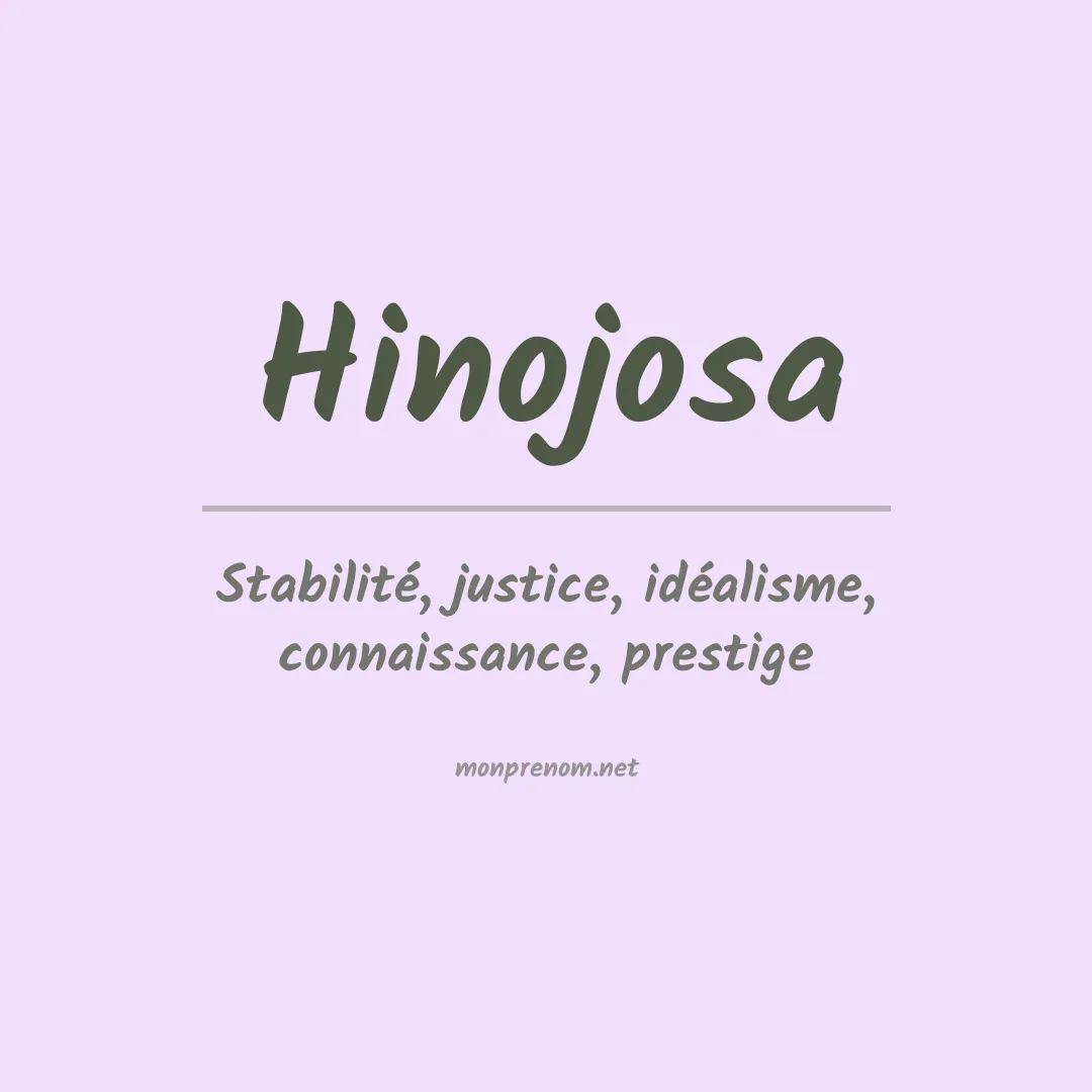 Signification du Prénom Hinojosa Signification du Prénom Hinojosa