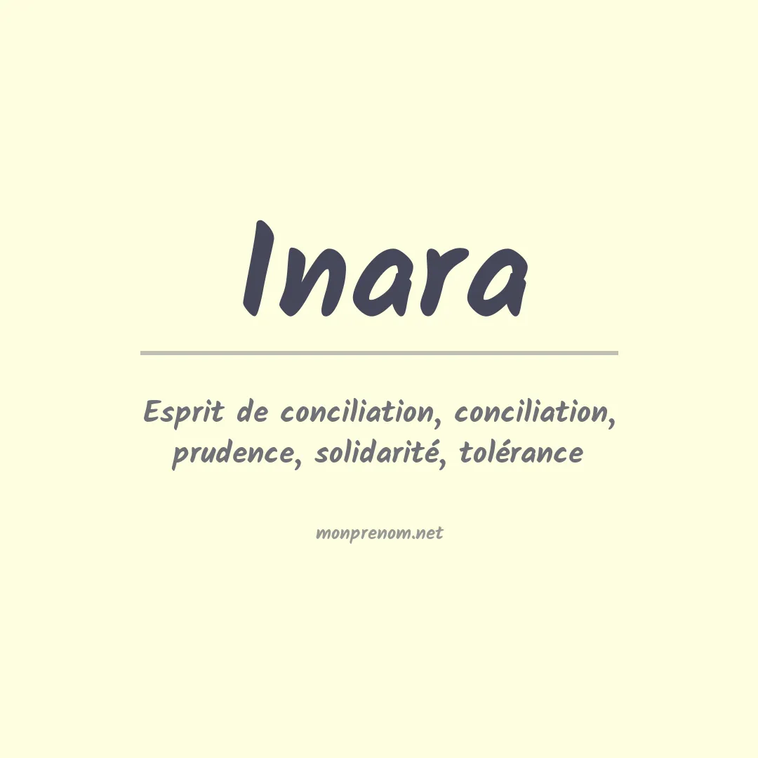 Signification du Prénom Inara