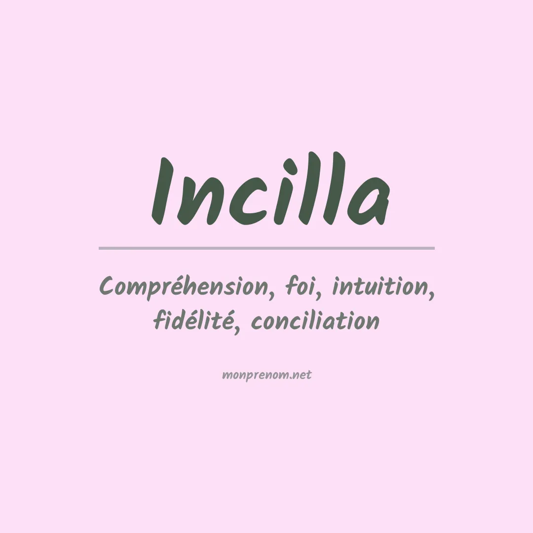 PrénomIncilla