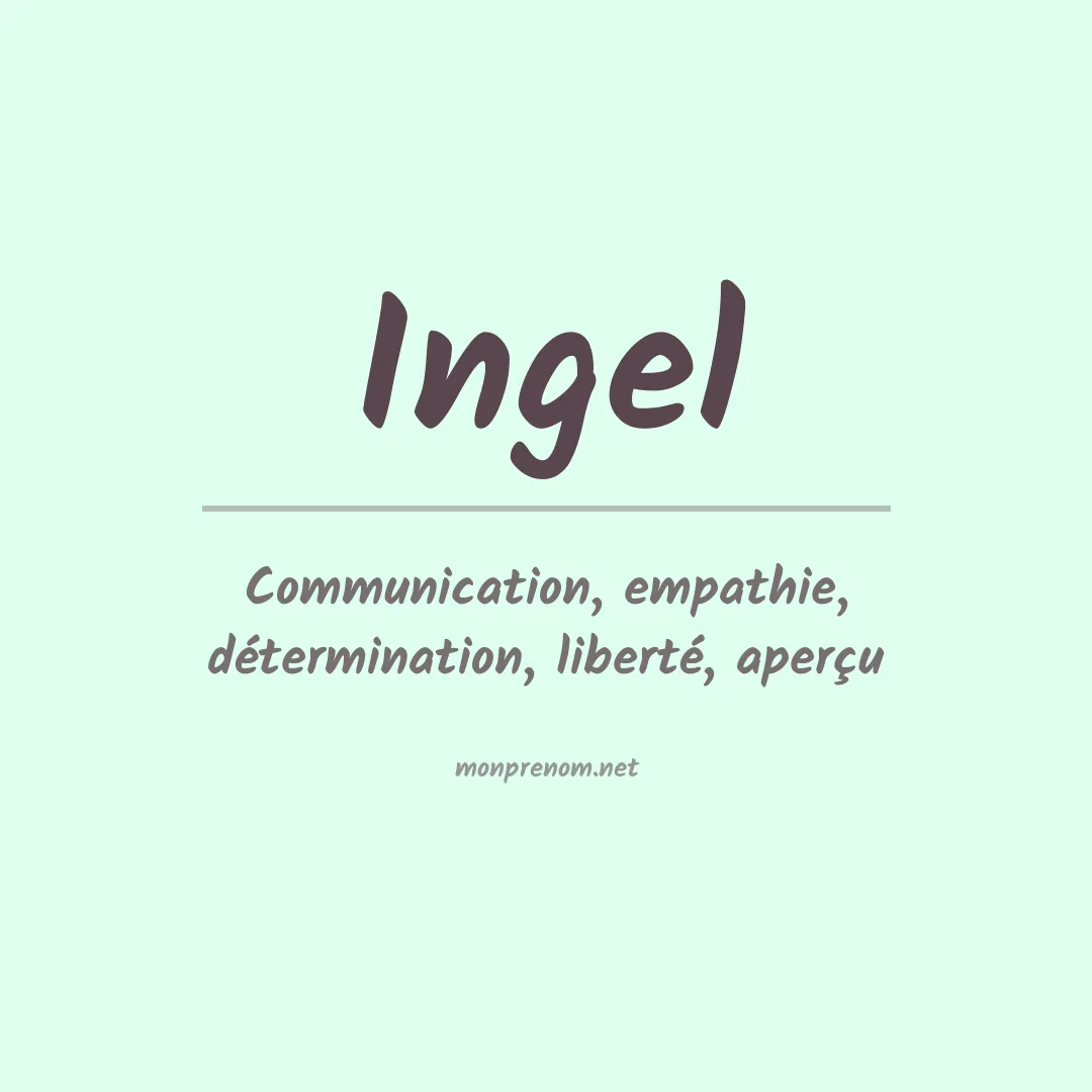 PrénomIngel