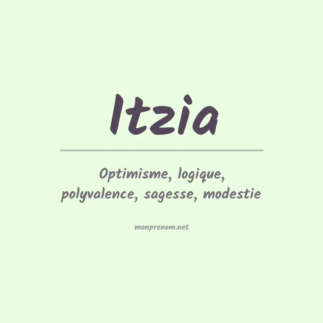 Signification du Prénom Itzia Signification du Prénom Itzia