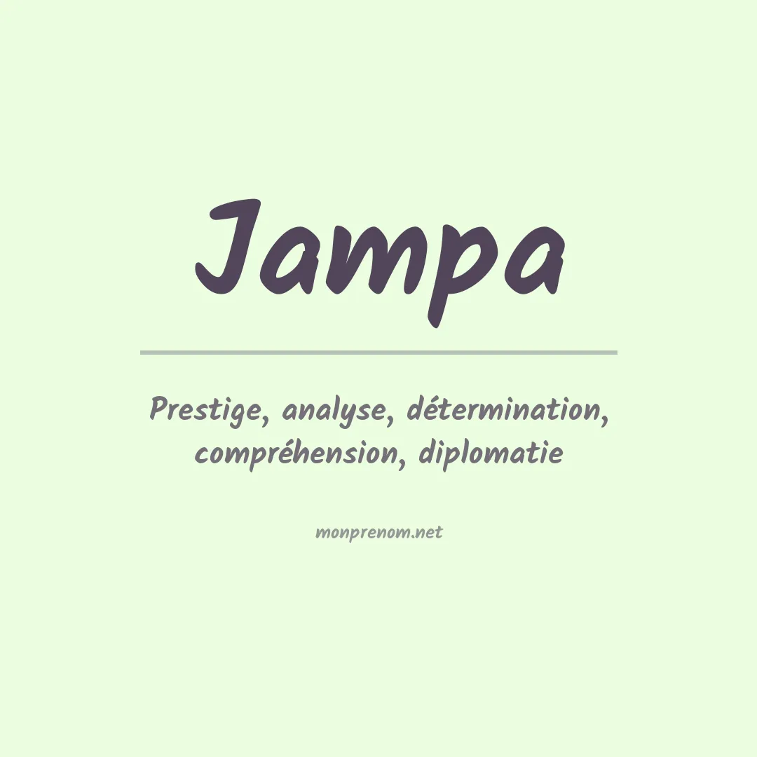 Signification du Prénom Jampa Signification du Prénom Jampa