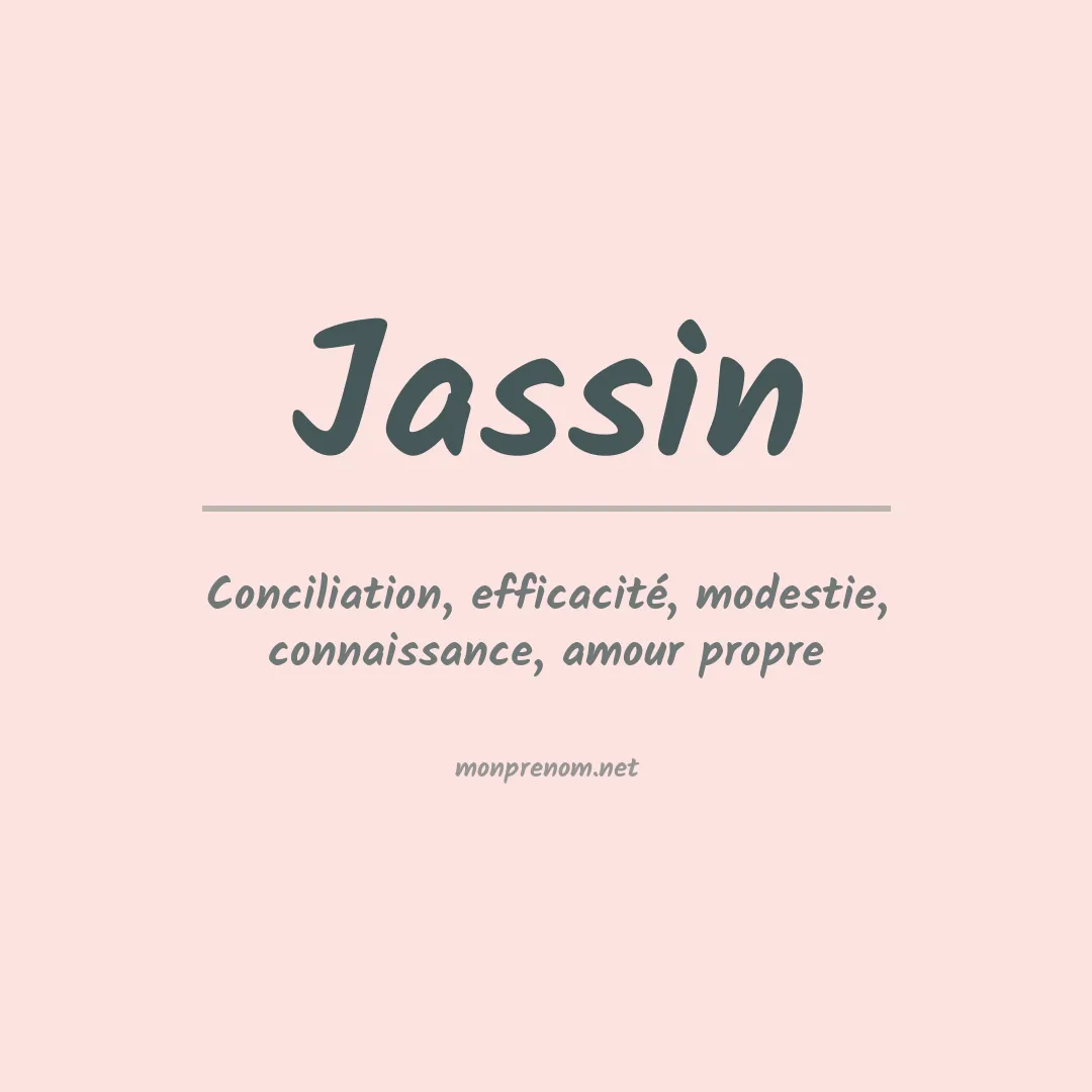 Signification du Prénom Jassin Signification du Prénom Jassin