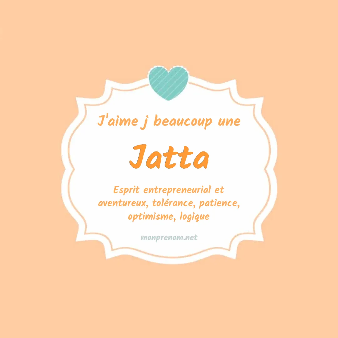 j'aime beaucoup Jatta