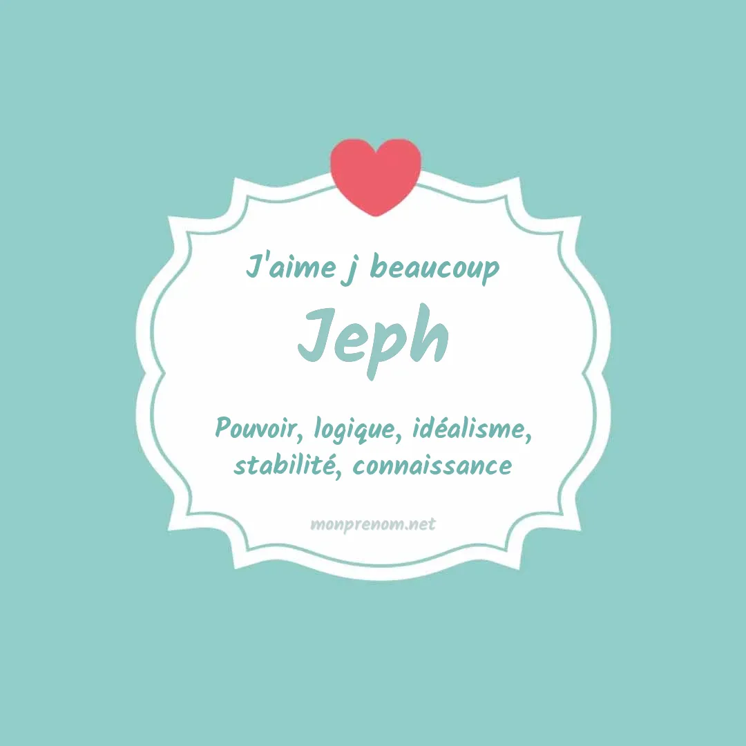 j'aime beaucoup Jeph