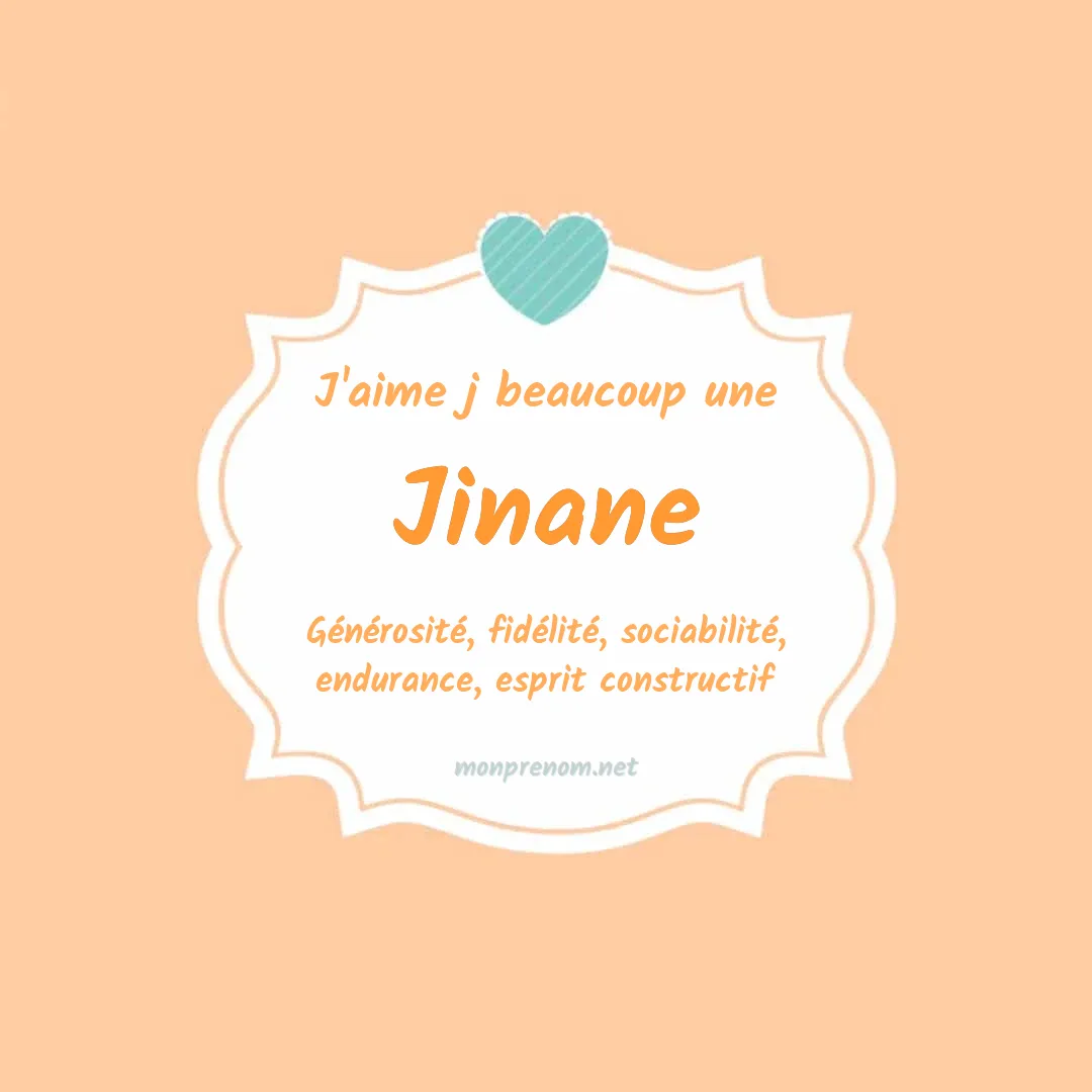 j'aime beaucoup Jinane