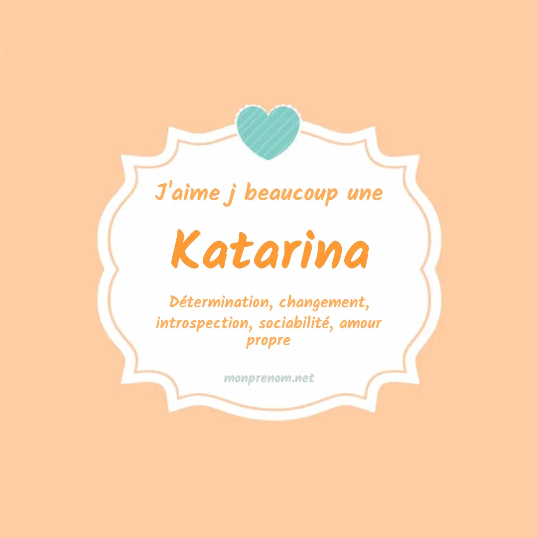 j'aime beaucoup Katarina