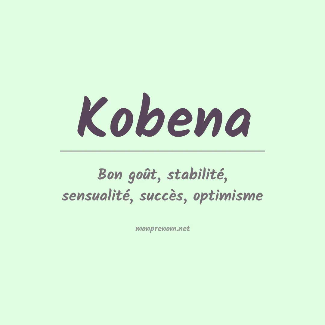 Signification du Prénom Kobena Signification du Prénom Kobena