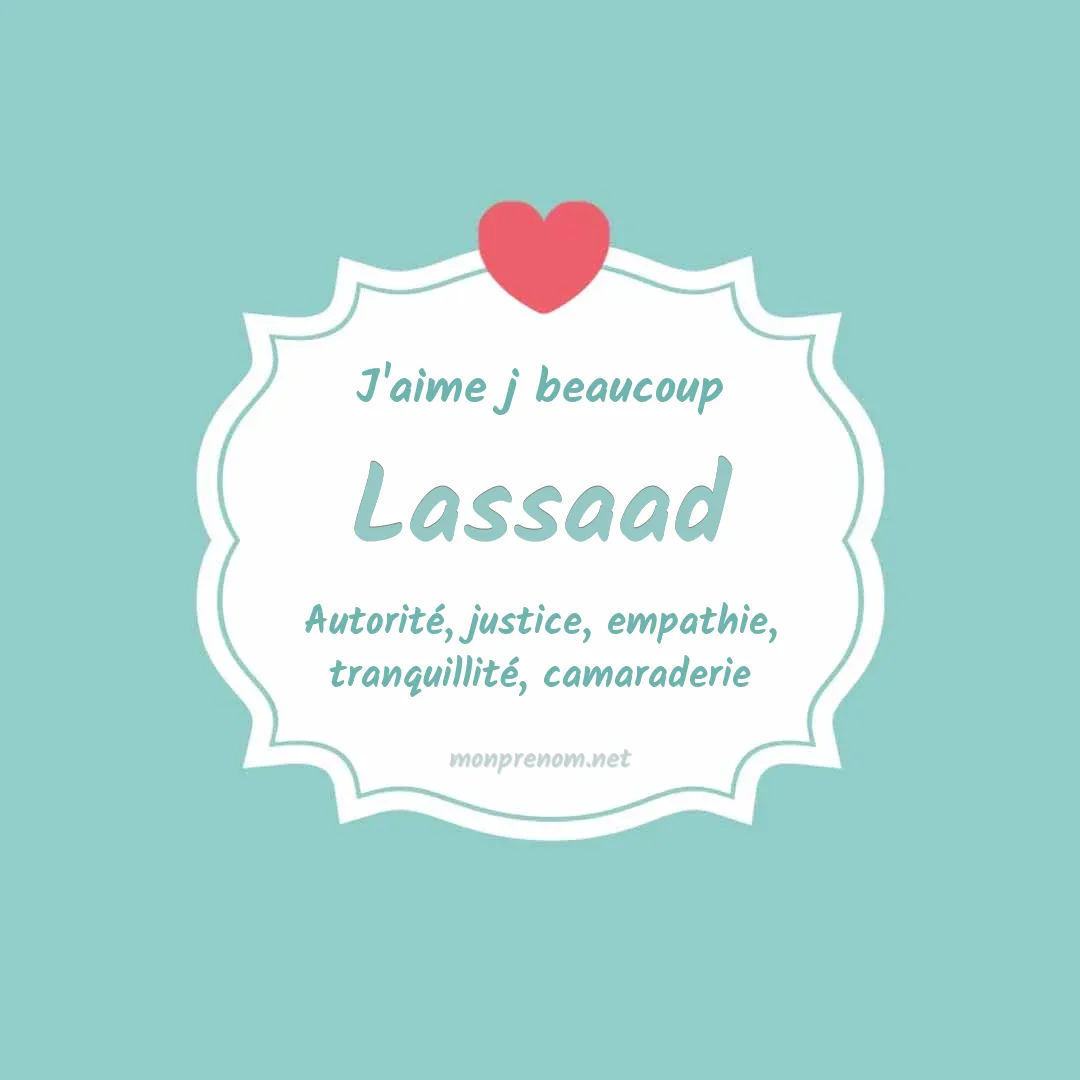 j'aime beaucoup Lassaad