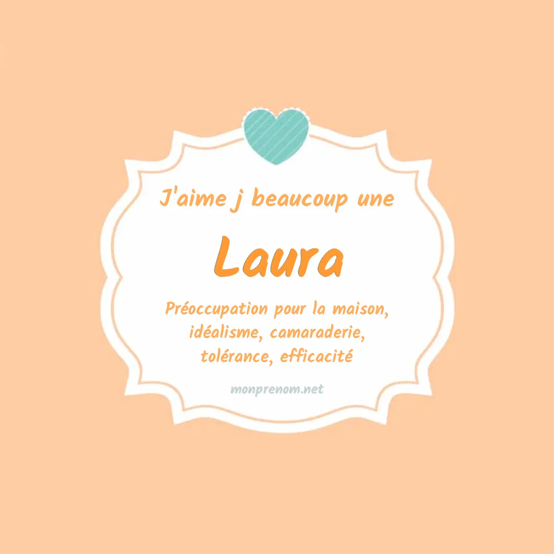 Signification du Pr nom Laura