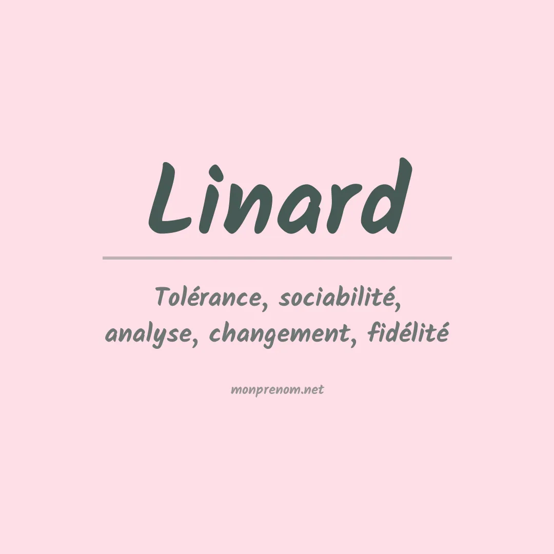 Signification du Prénom Linard