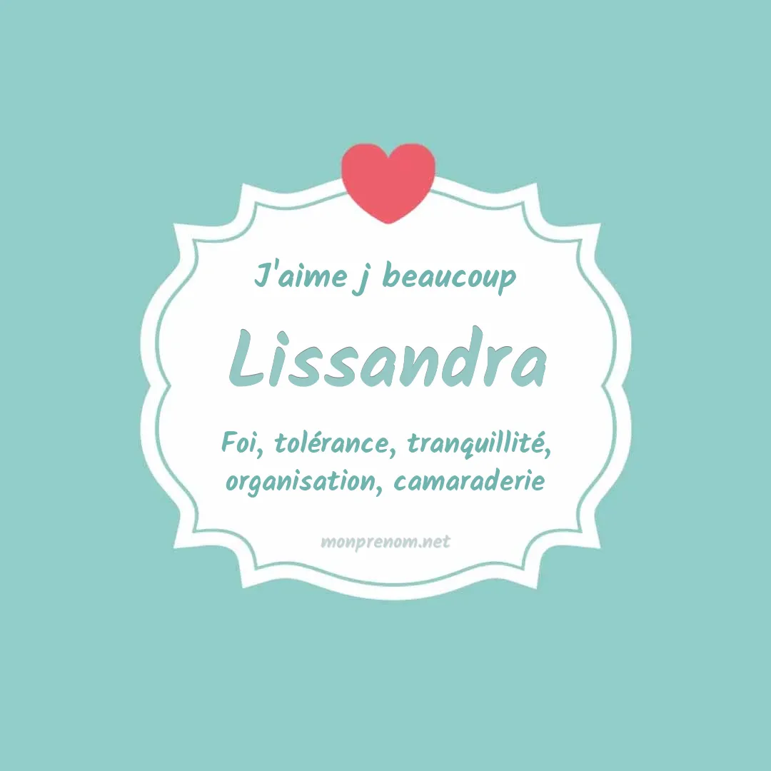 j'aime beaucoup Lissandra
