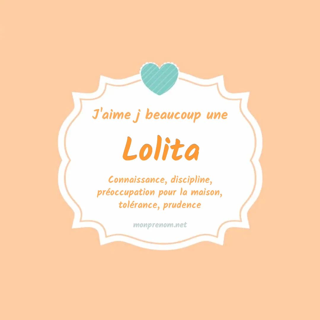 j'aime beaucoup Lolita