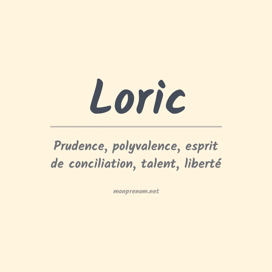 Signification du Prénom Loric Signification du Prénom Loric