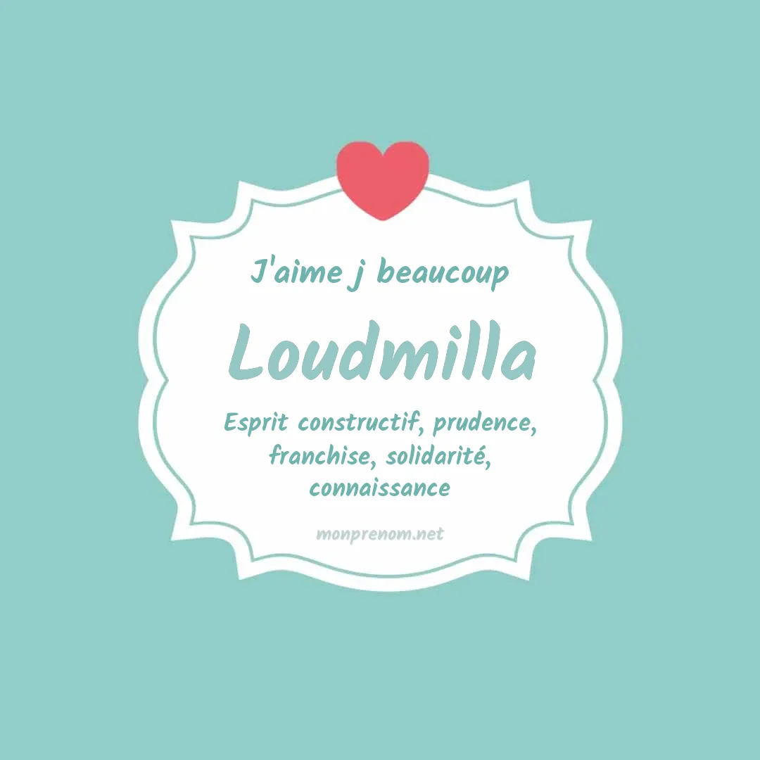 j'aime beaucoup Loudmilla