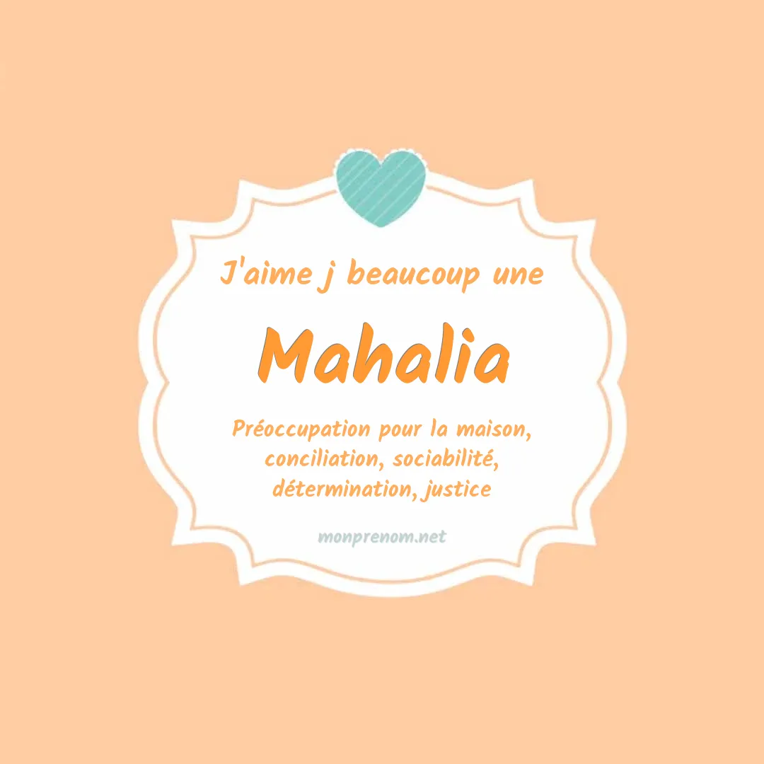 j'aime beaucoup Mahalia
