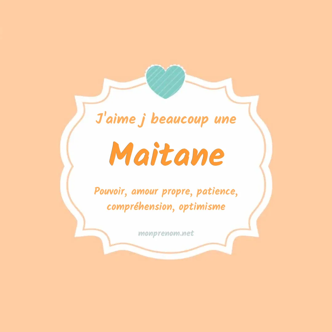j'aime beaucoup Maitane