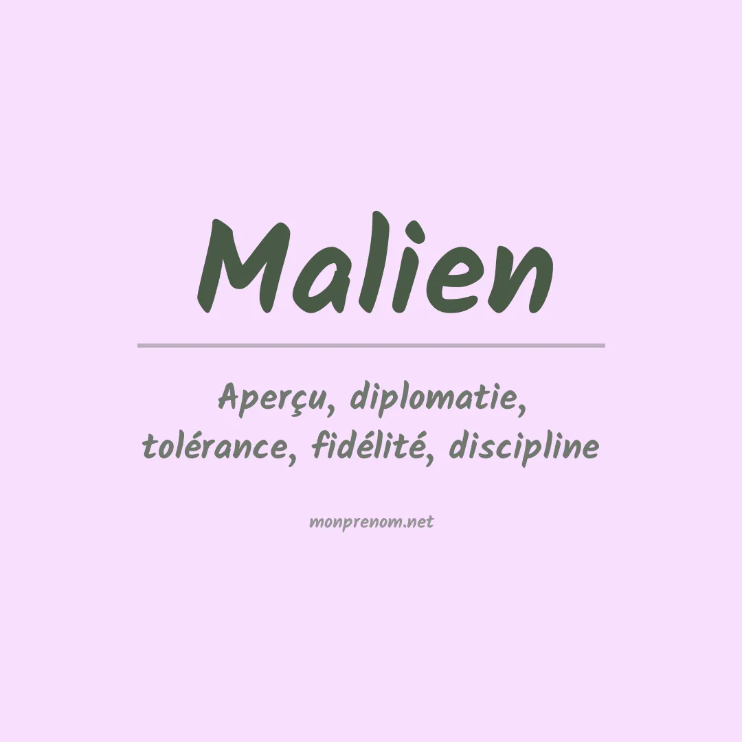 Signification du Prénom Malien Signification du Prénom Malien