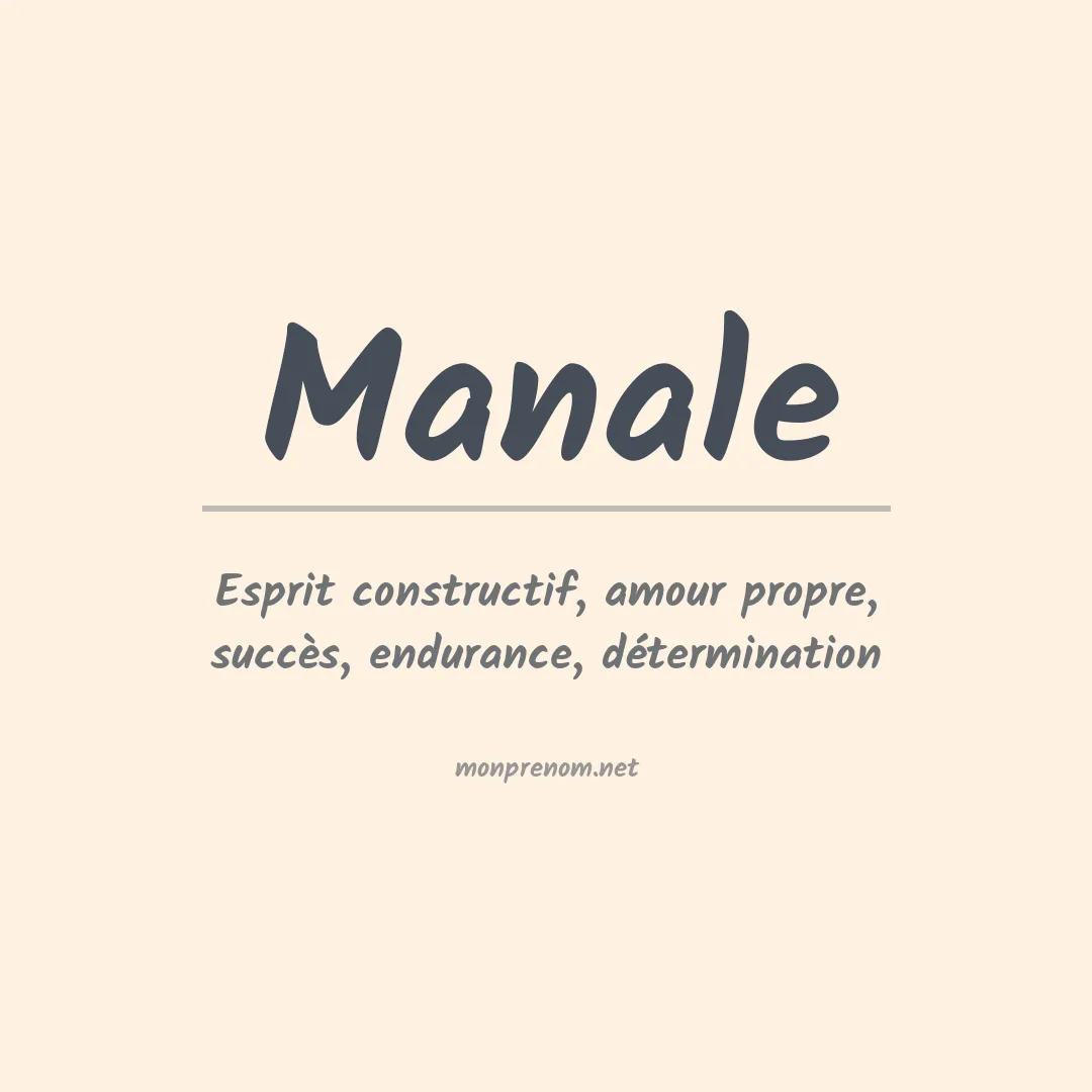 Signification du Prénom Manale Signification du Prénom Manale