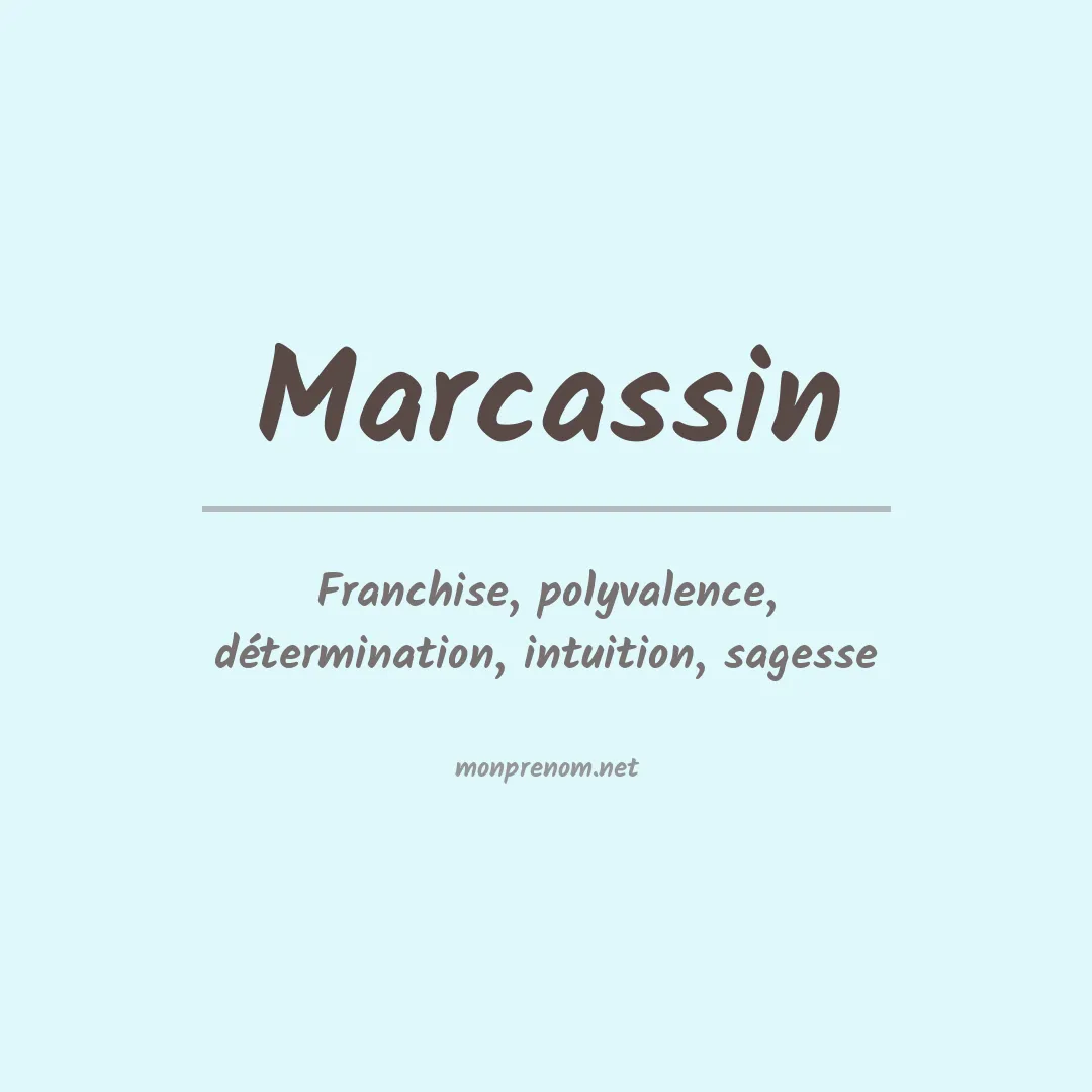 Signification du Prénom Marcassin Signification du Prénom Marcassin
