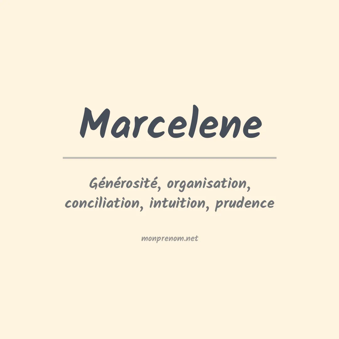 Signification du Prénom Marcelene Signification du Prénom Marcelene