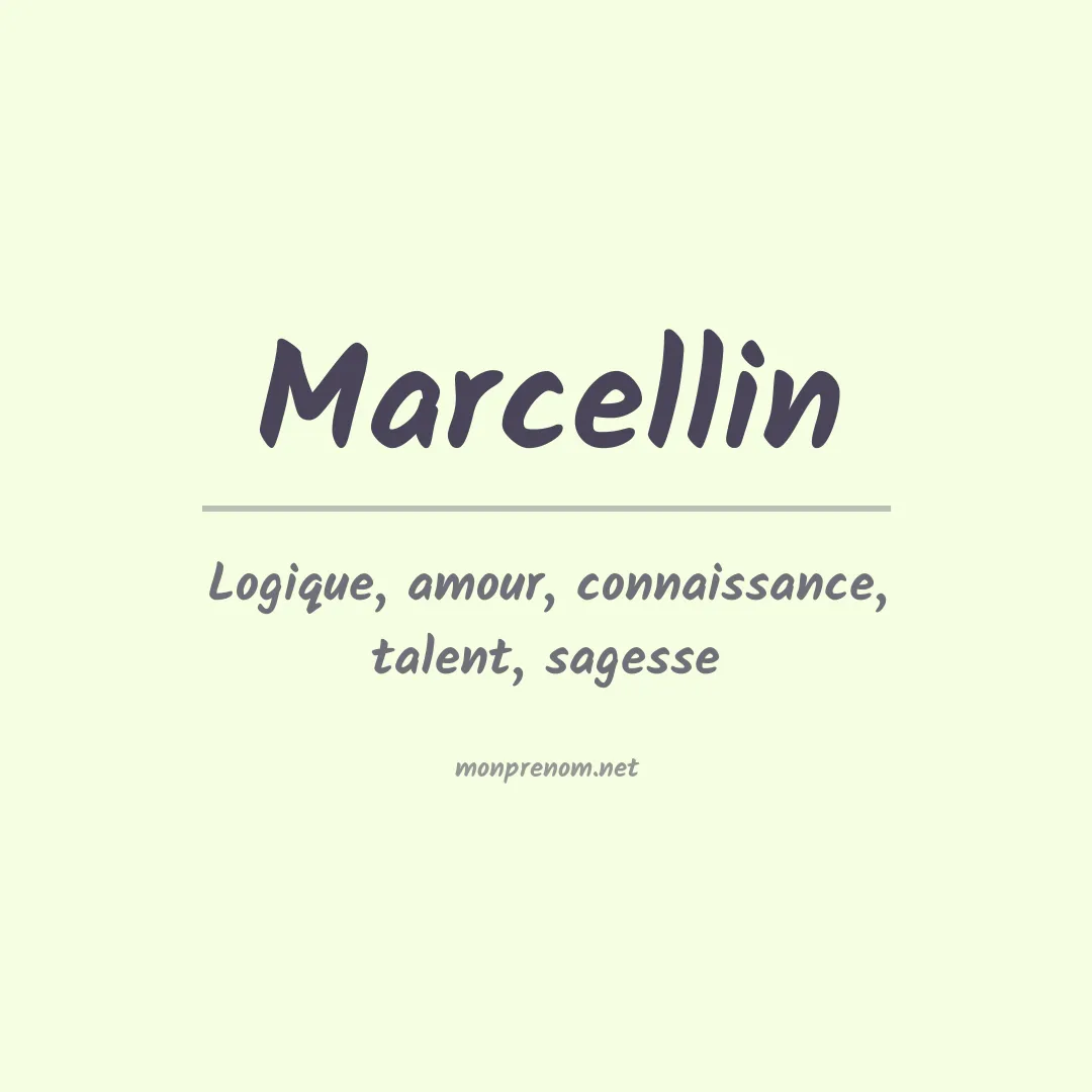 Signification du Prénom Marcellin Signification du Prénom Marcellin