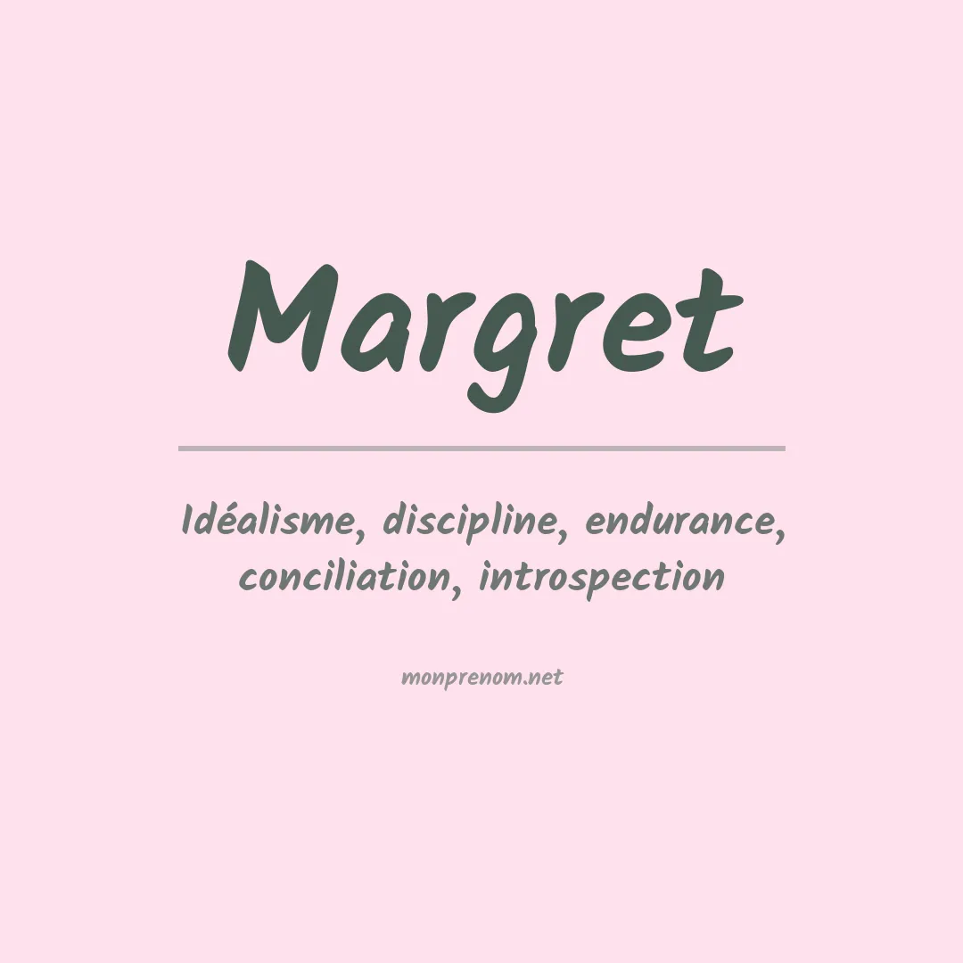 Signification du Prénom Margret Signification du Prénom Margret