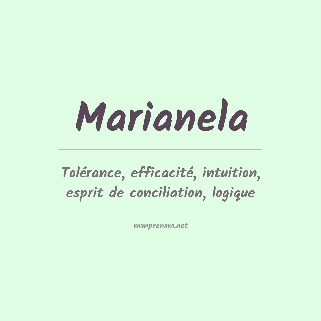 Signification du Prénom Marianela Signification du Prénom Marianela