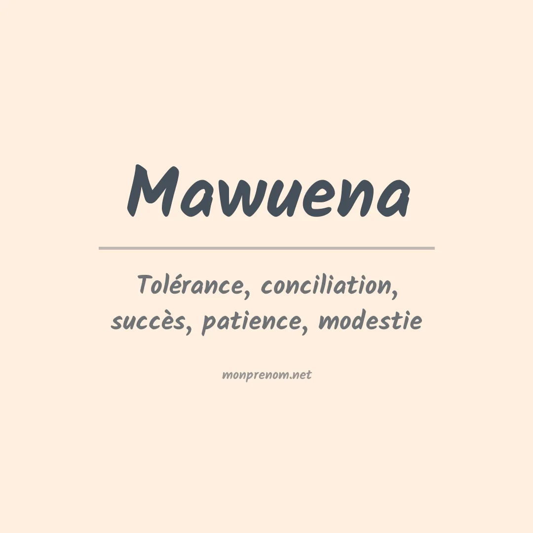 Signification du Prénom Mawuena Signification du Prénom Mawuena