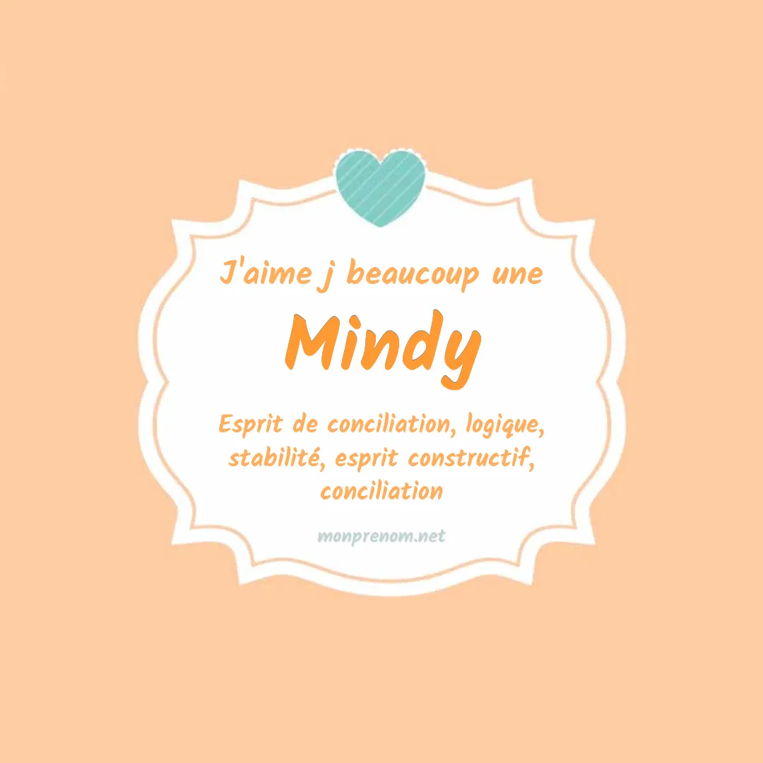 j'aime beaucoup Mindy