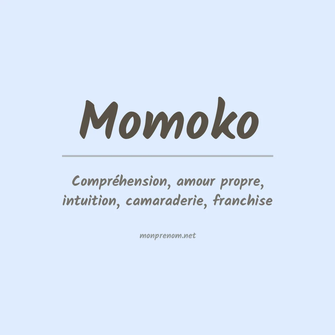 Signification du Prénom Momoko Signification du Prénom Momoko