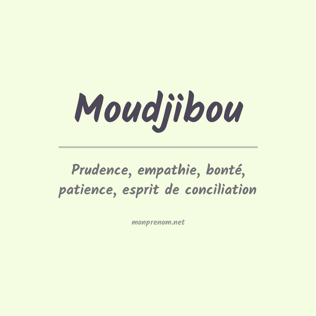 Signification du Prénom Moudjibou Signification du Prénom Moudjibou
