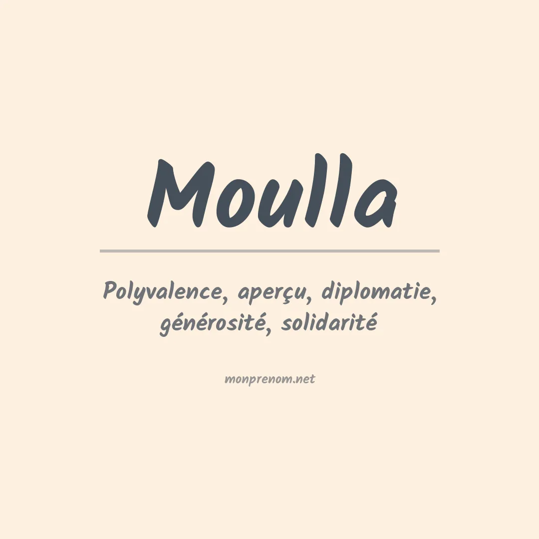 Signification du Prénom Moulla Signification du Prénom Moulla
