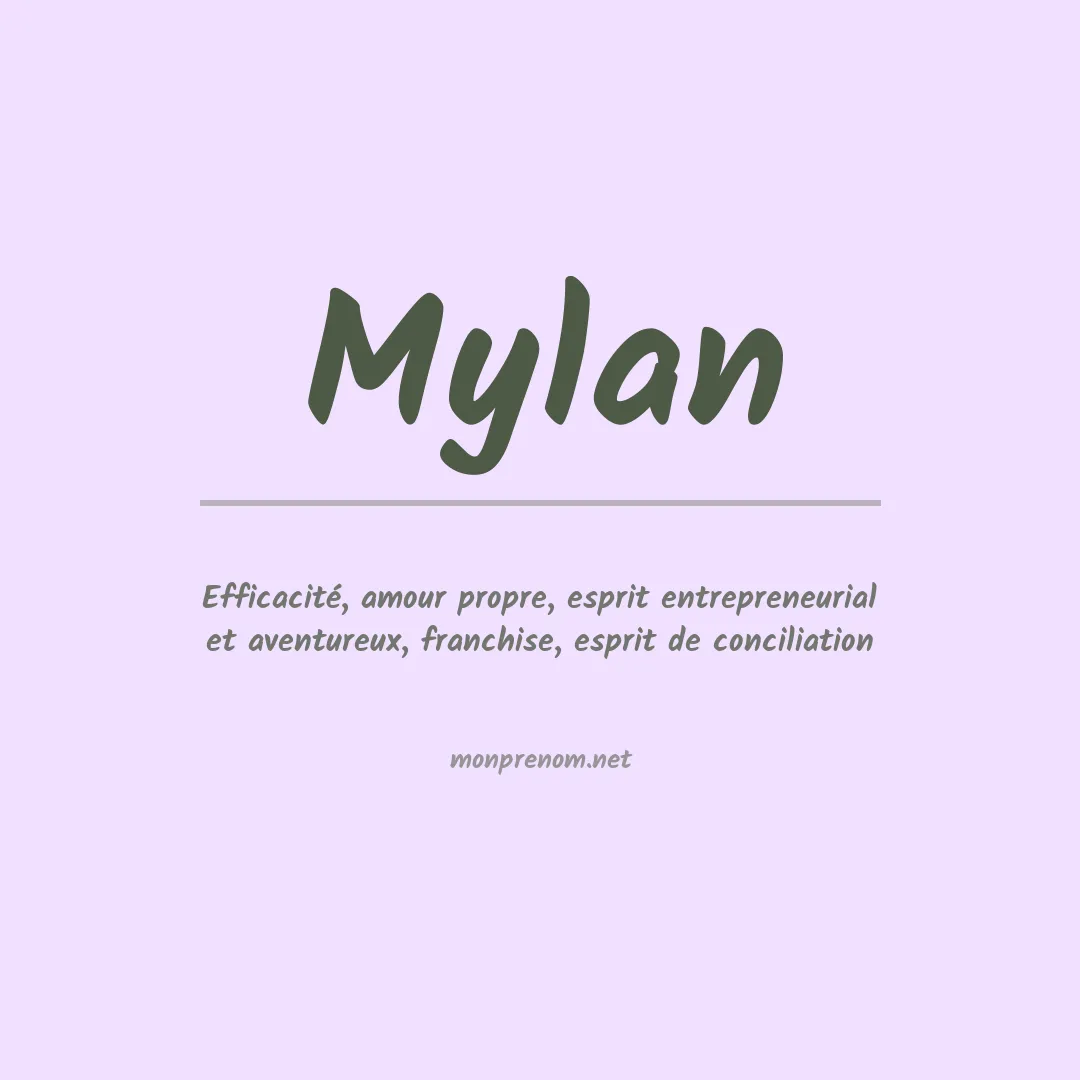Signification du Prénom Mylan Signification du Prénom Mylan