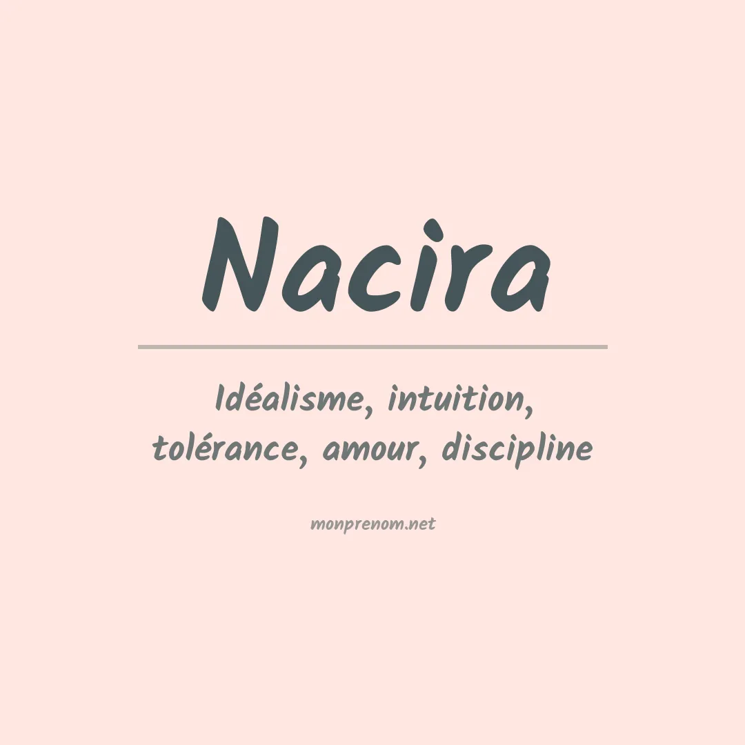 Signification du Prénom Nacira Signification du Prénom Nacira