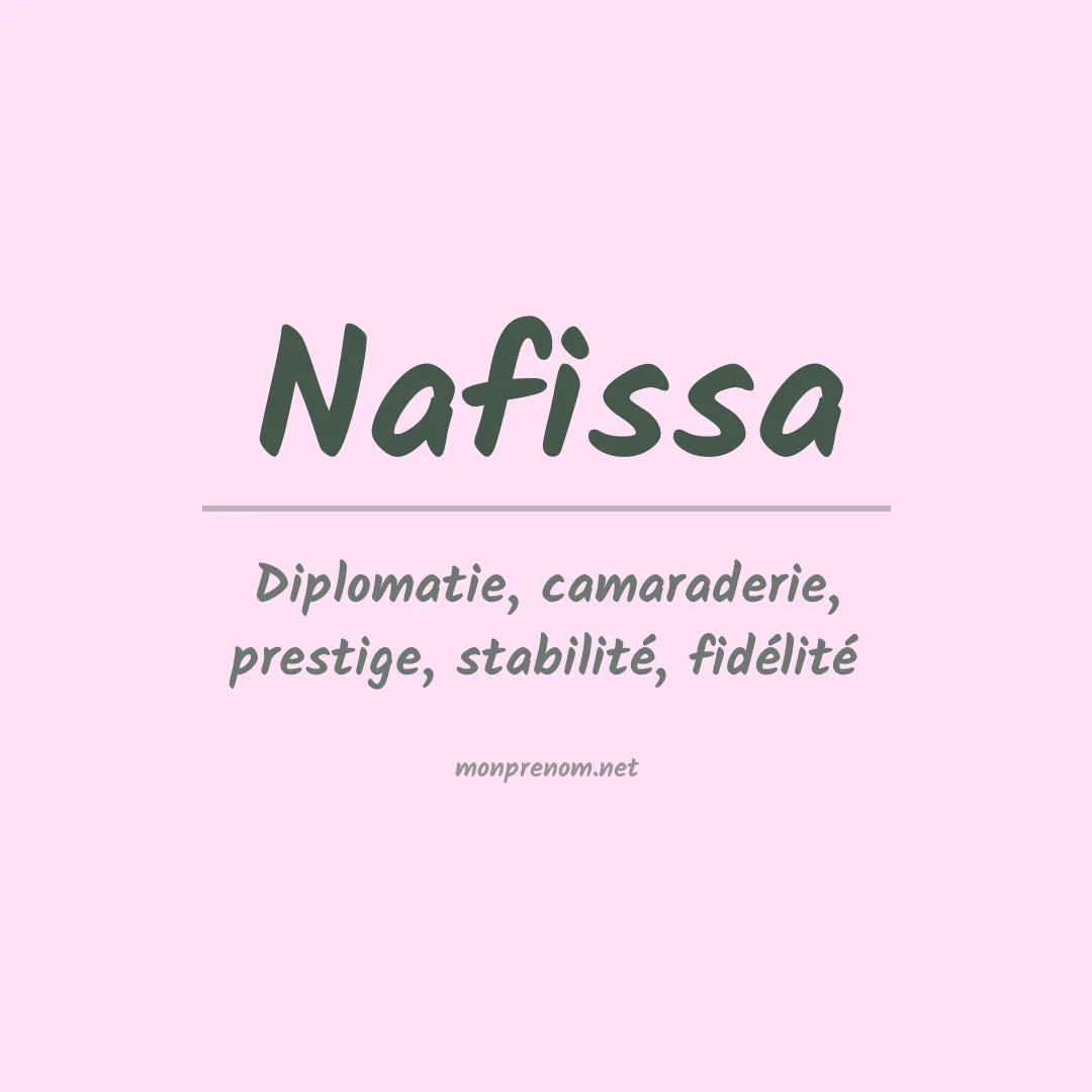 Signification du Prénom Nafissa Signification du Prénom Nafissa