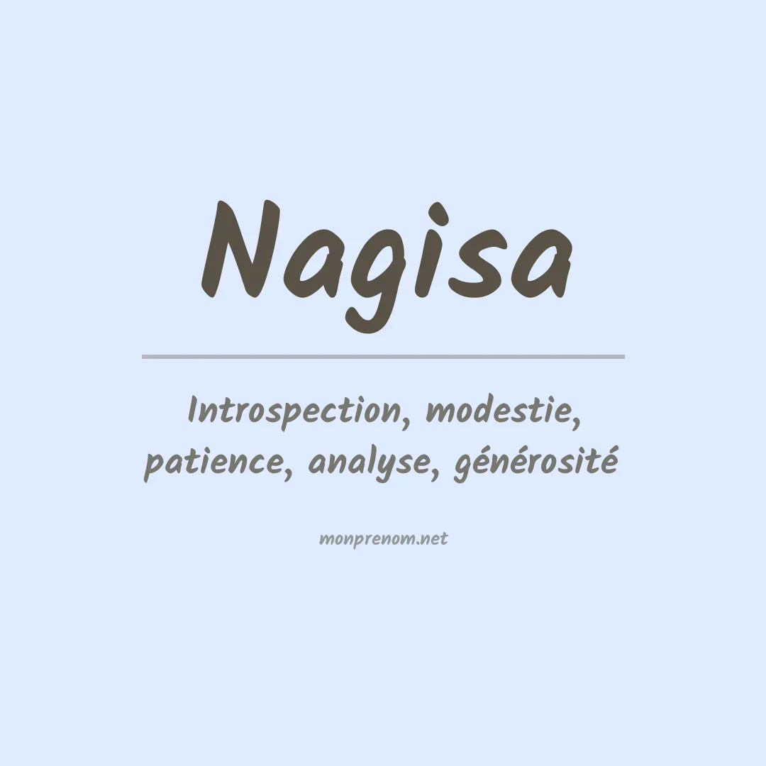 Signification du Prénom Nagisa Signification du Prénom Nagisa