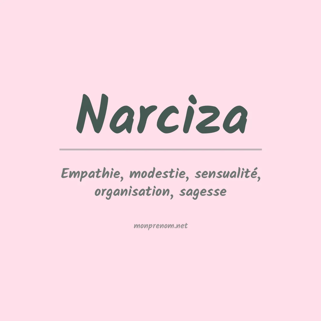 Signification du Prénom Narciza