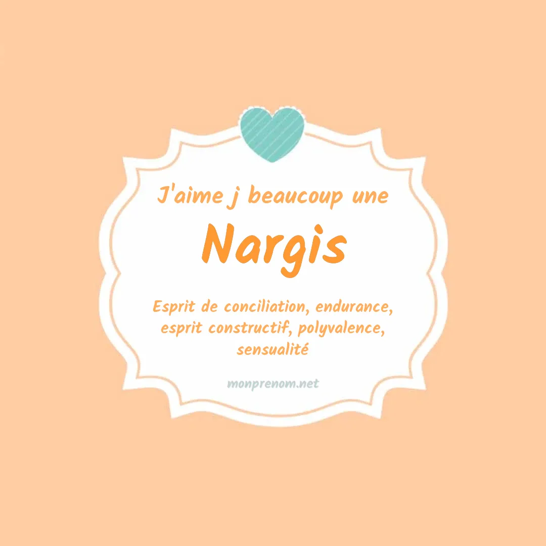 j'aime beaucoup Nargis