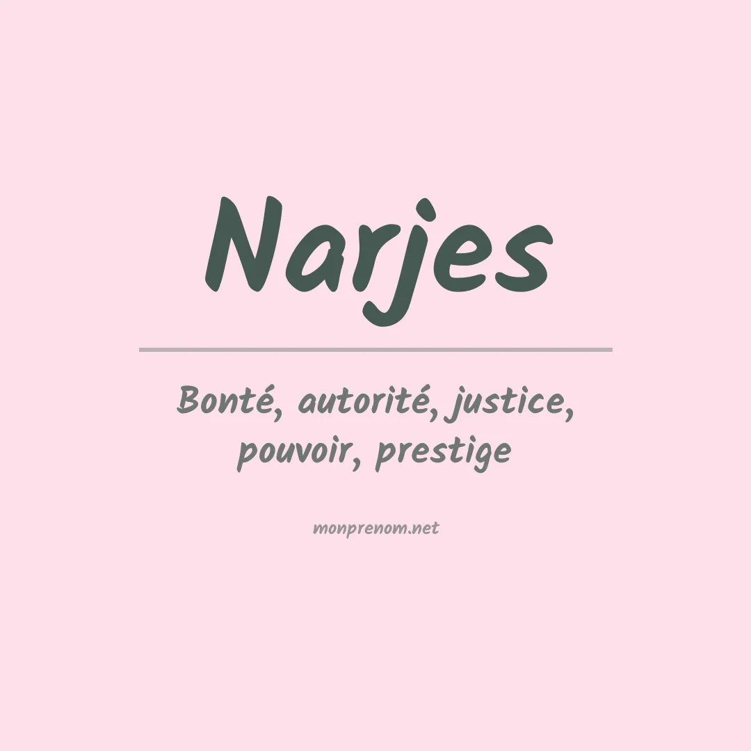 Signification du Prénom Narjes Signification du Prénom Narjes