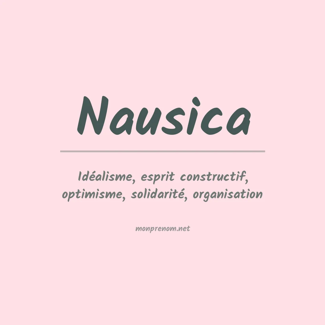 Signification du Prénom Nausica Signification du Prénom Nausica