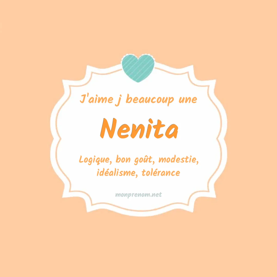 j'aime beaucoup Nenita