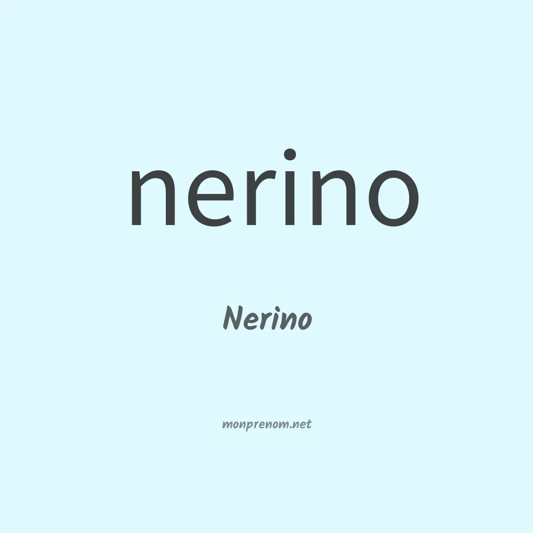 Nerino en chino