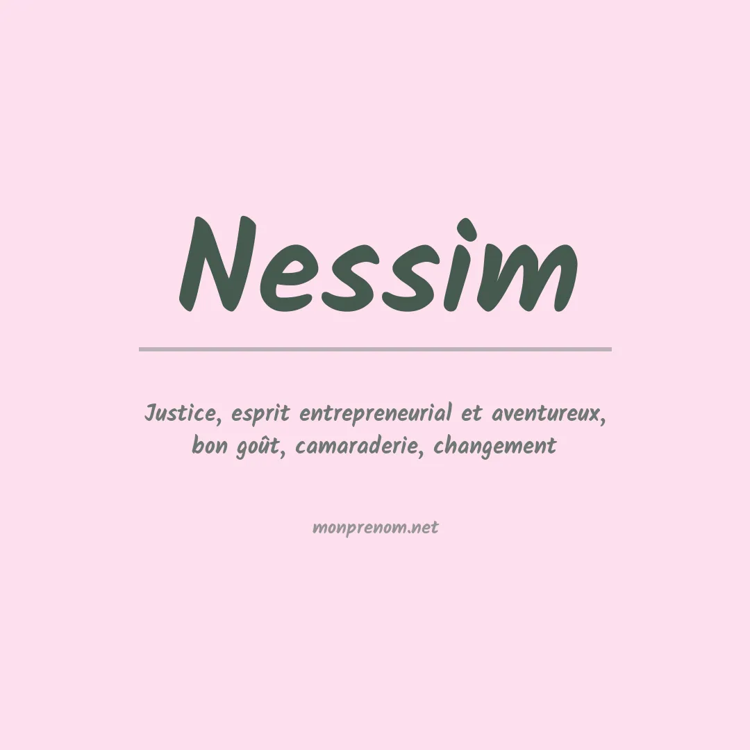 Signification du Prénom Nessim Signification du Prénom Nessim