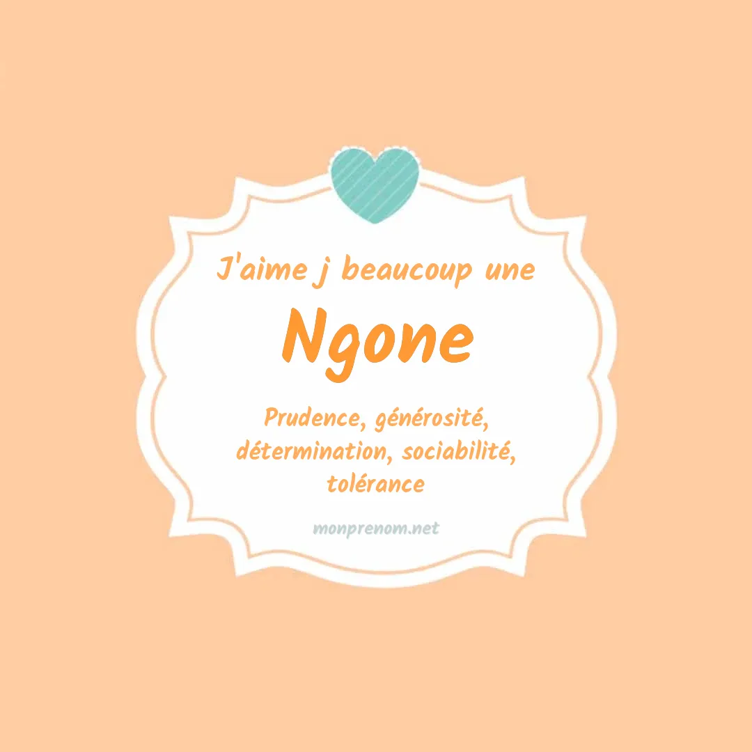 j'aime beaucoup Ngone