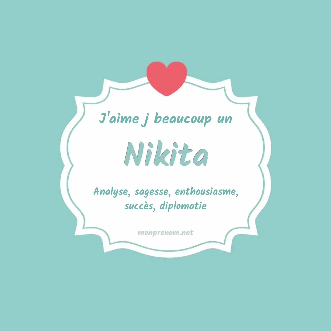 j'aime beaucoup Nikita