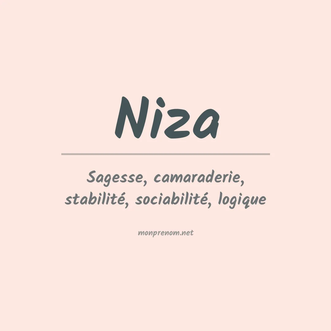 Signification du Prénom Niza Signification du Prénom Niza