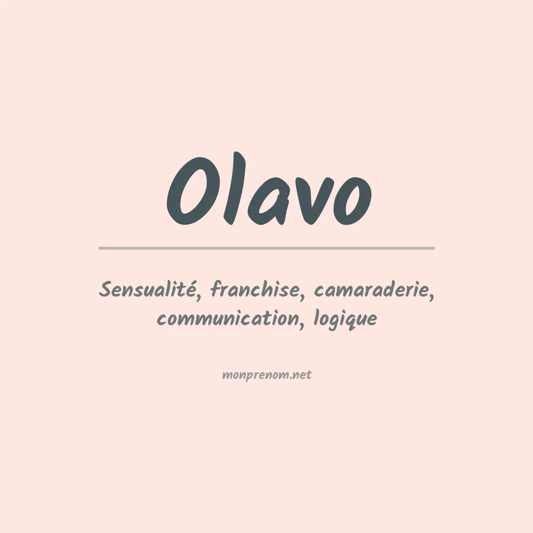 Signification du Prénom Olavo